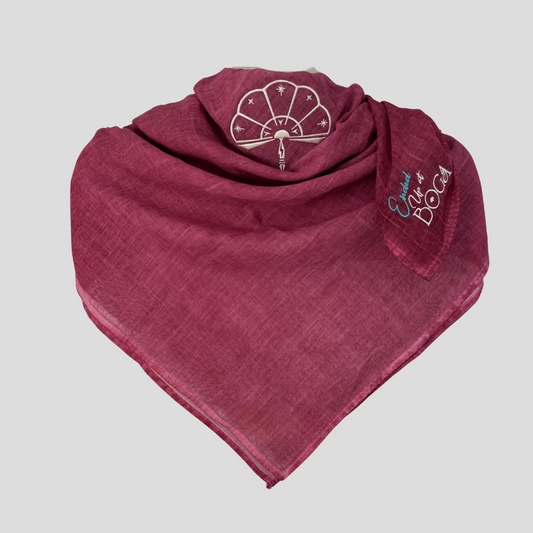 BOGA Embroidered Scarf