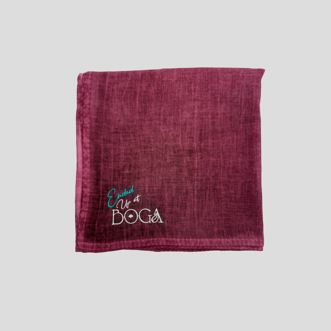 BOGA Embroidered Scarf