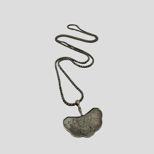 BOGA Fan Necklace (Silver)
