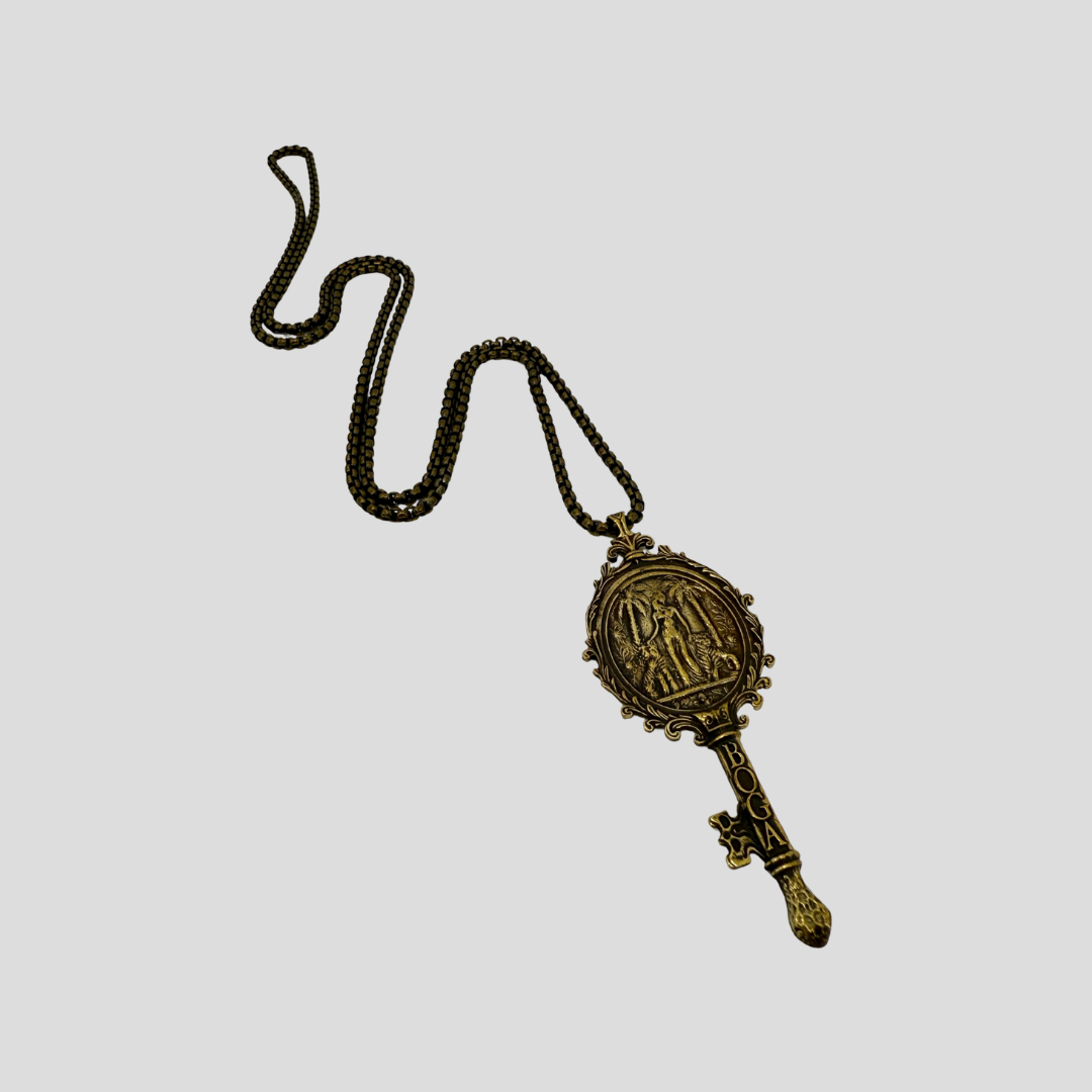 BOGA Key Necklace (Gold-Brass)