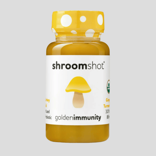 Shroomshot – Golden Immunity (Turkey Tail, Ginger & Turmeric)