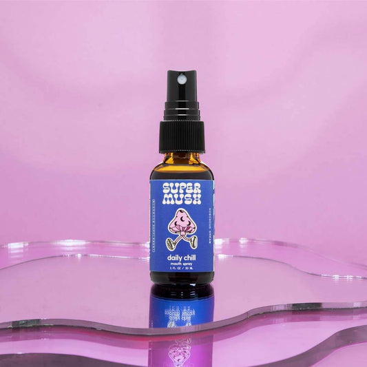 SuperMush – Daily Chill Mouth Spray (Hibiscus Dream)