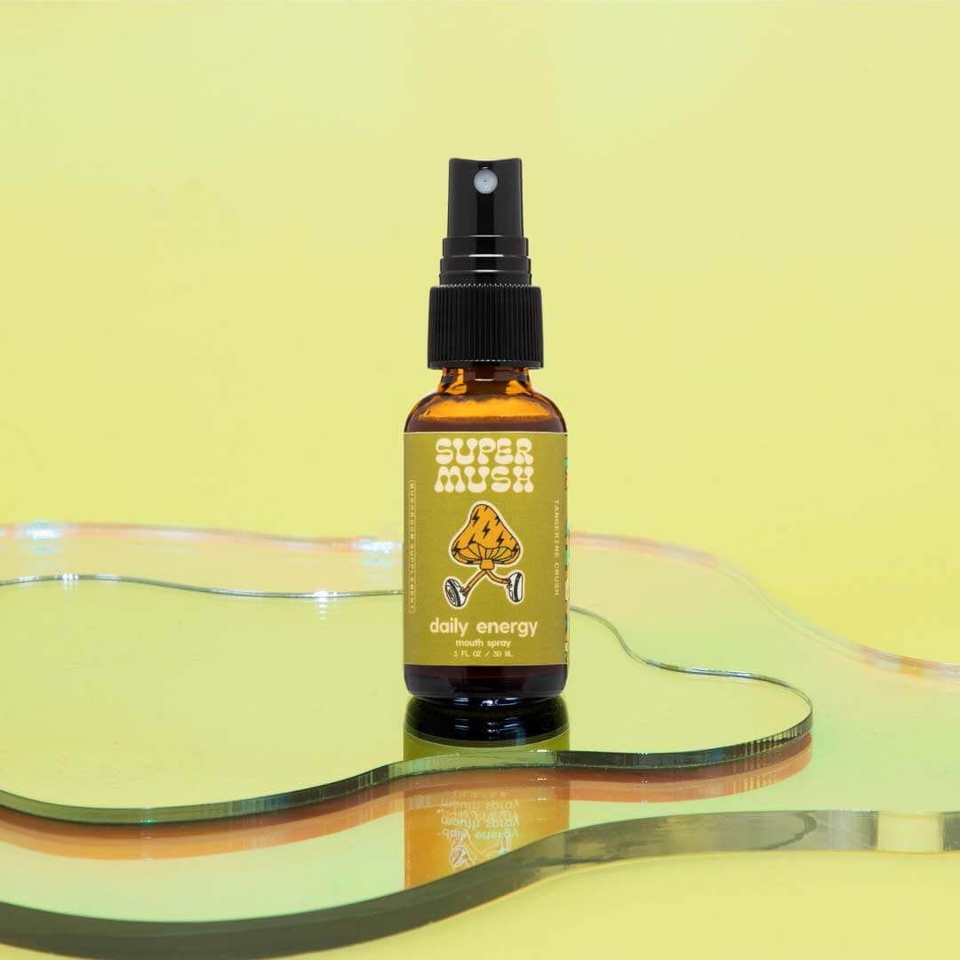 SuperMush – Daily Energy Mouth Spray (Tangerine Crush)