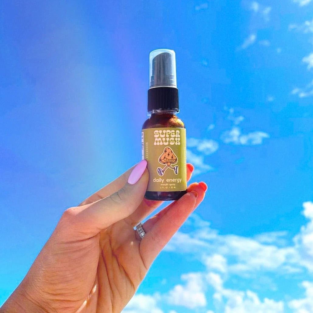 SuperMush – Daily Energy Mouth Spray (Tangerine Crush)