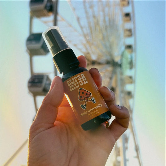 SuperMush – Daily Immunity Mouth Spray (Tangerine Spice)