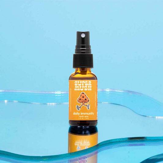 SuperMush – Daily Immunity Mouth Spray (Tangerine Spice)