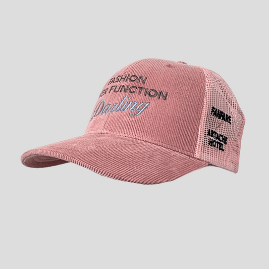 Fashion Over Function Darling Trucker Hat – Pink