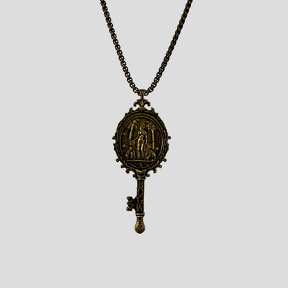 BOGA Key Necklace (Gold-Brass)